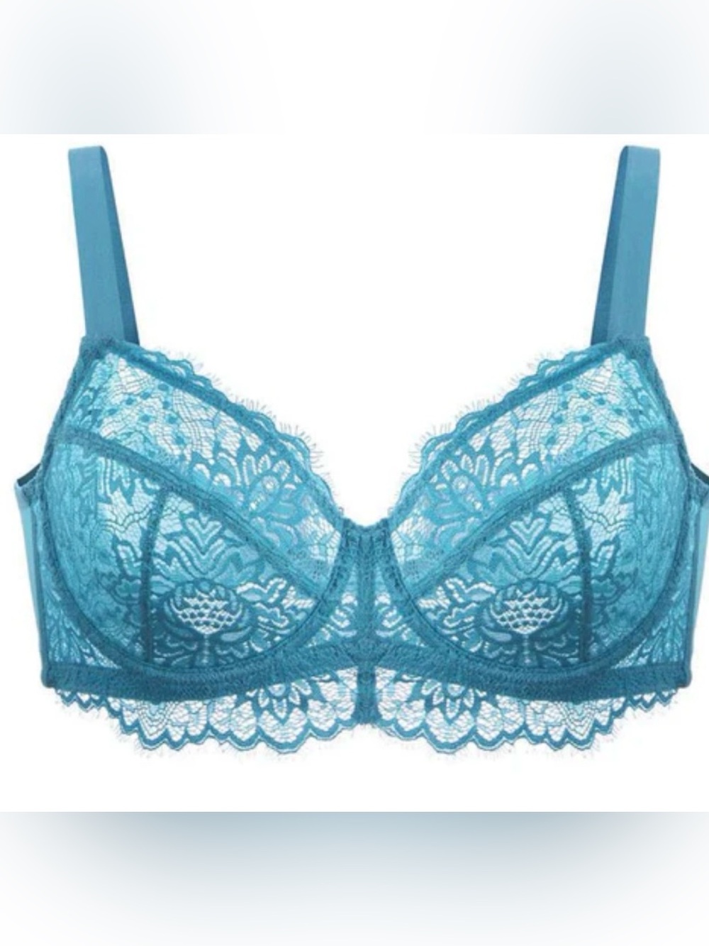 34 H BRA >>>New With Tags . Beautiful Teal/Turquoise Color .